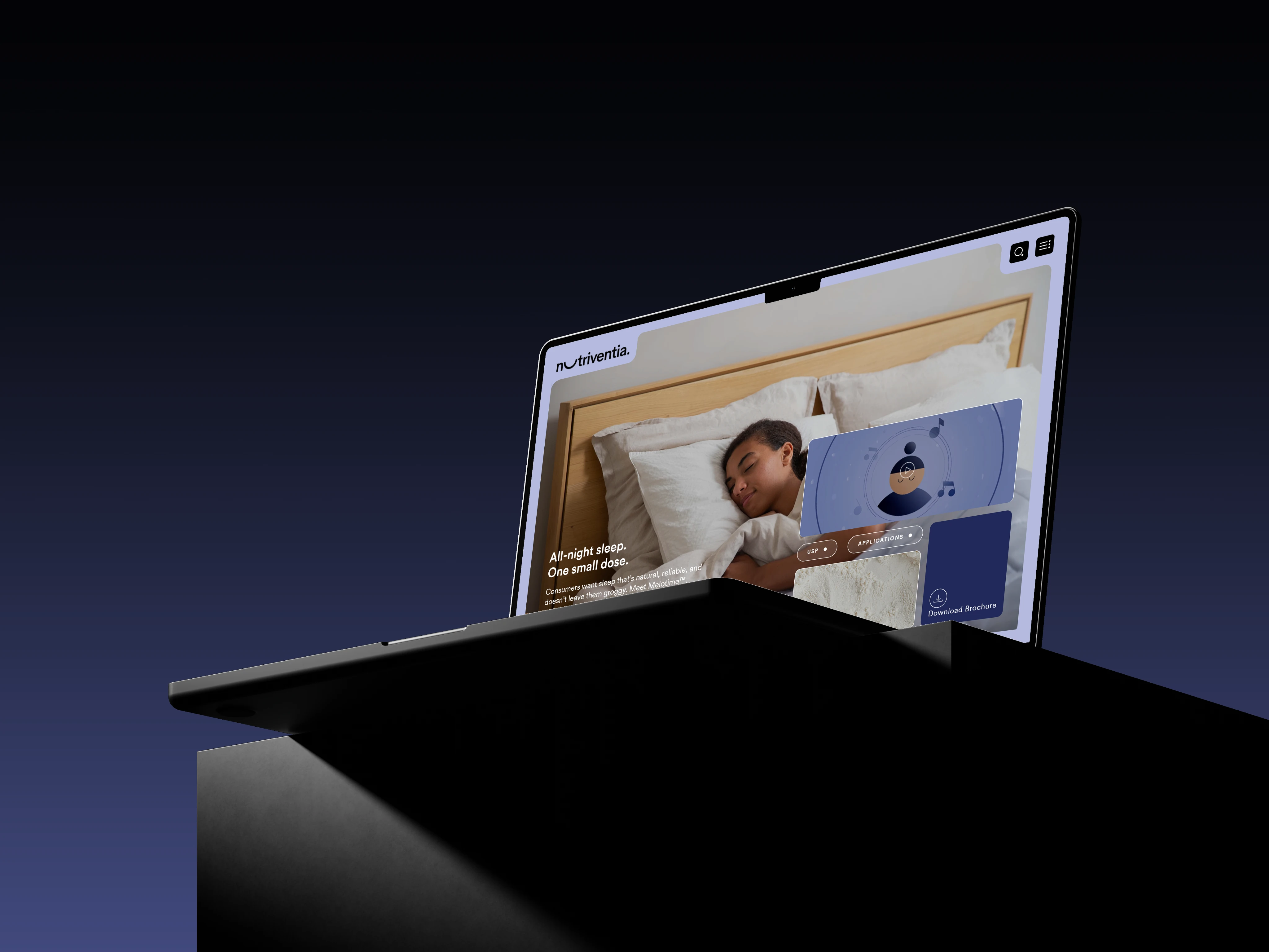 Nutriventia Laptop Sleep